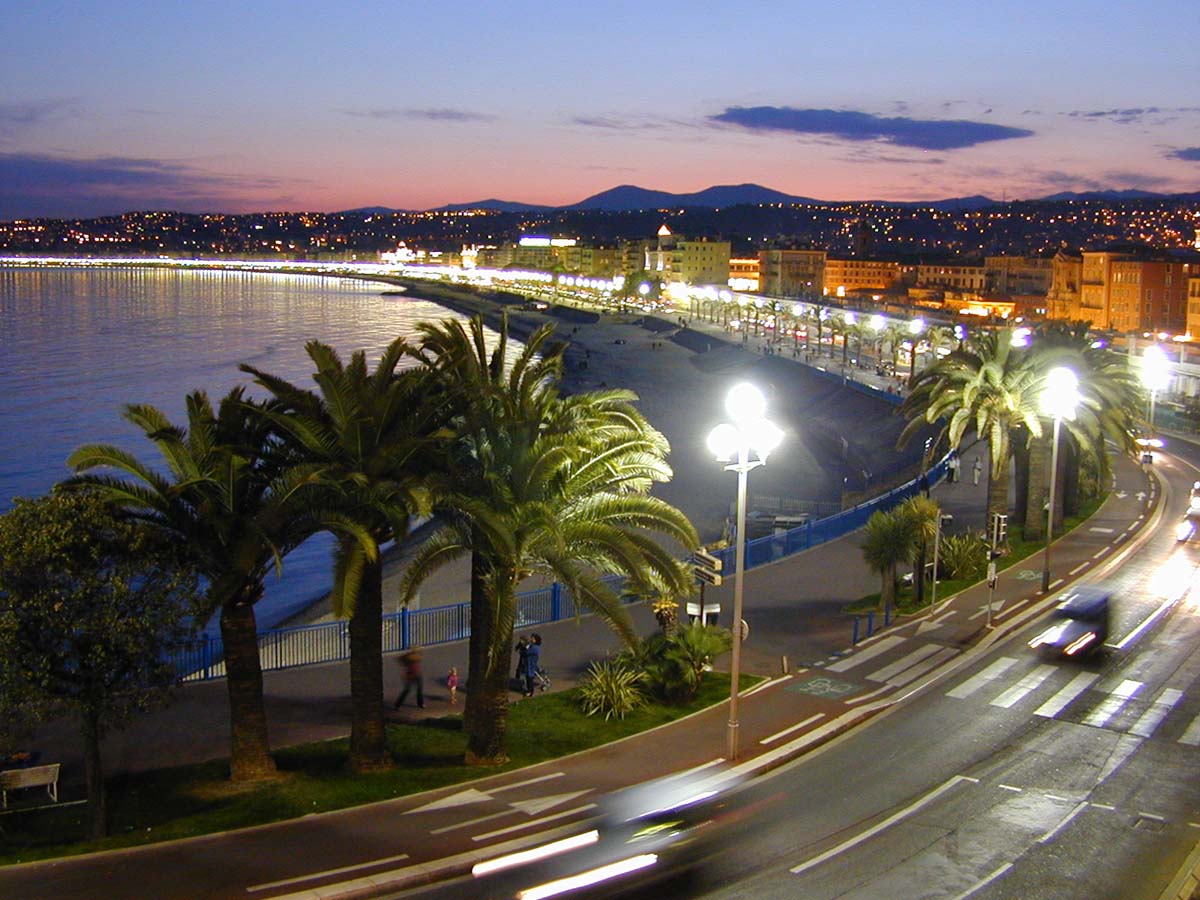 La promenade des Anglais à Nice